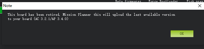 How to upload firmware for APM UAV Pilot